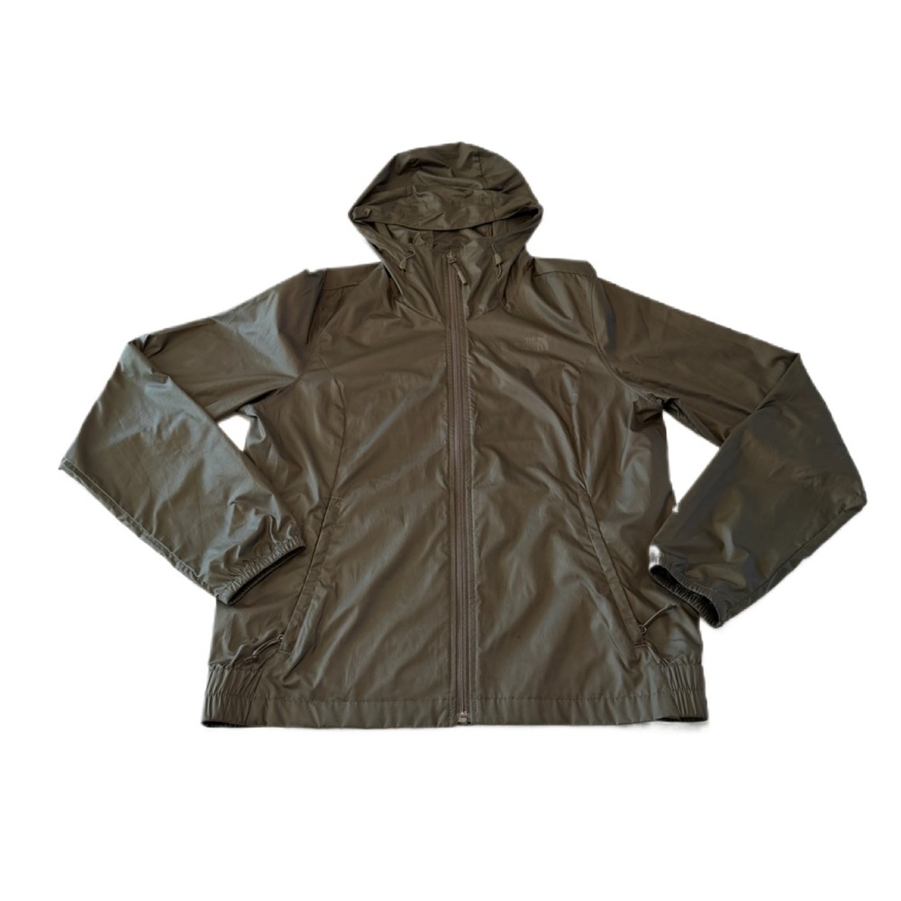 The North Face Cyclone Windwall Windbreaker Hooded Jacket - Women’s M - Green